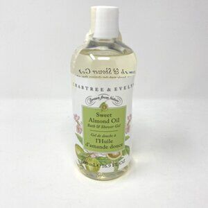 Crabtree & Evelyn Bath and Shower Gel Sweet Almond Oil 16.9 Fl Oz